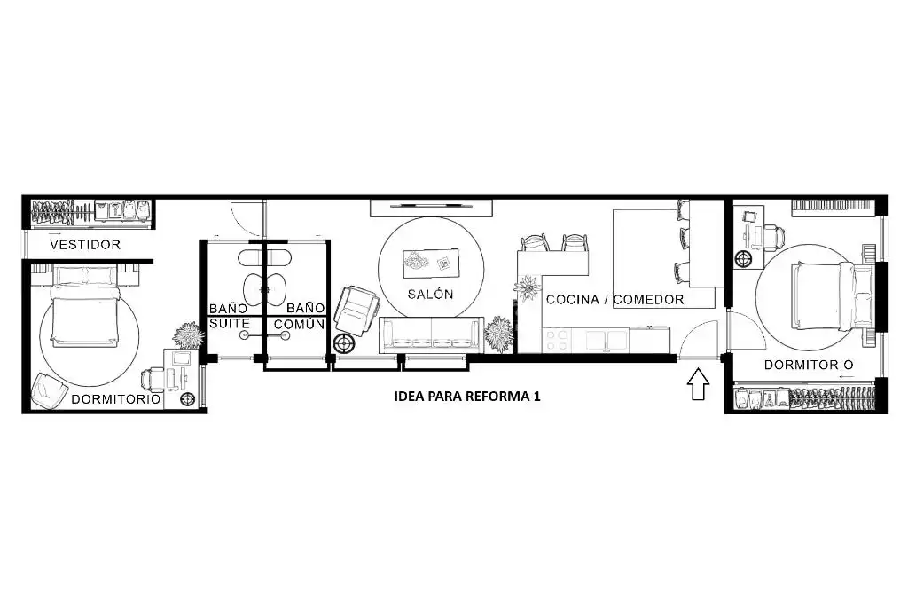 Piso en venta en Madrid con Aire acondicionado, Calefacción y Balcón