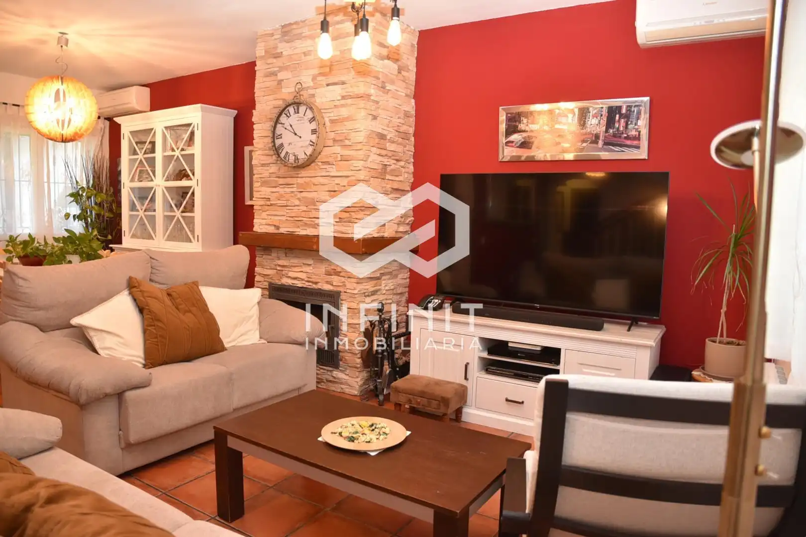 Living room of Houses for sale in Ribatejada, Madrid