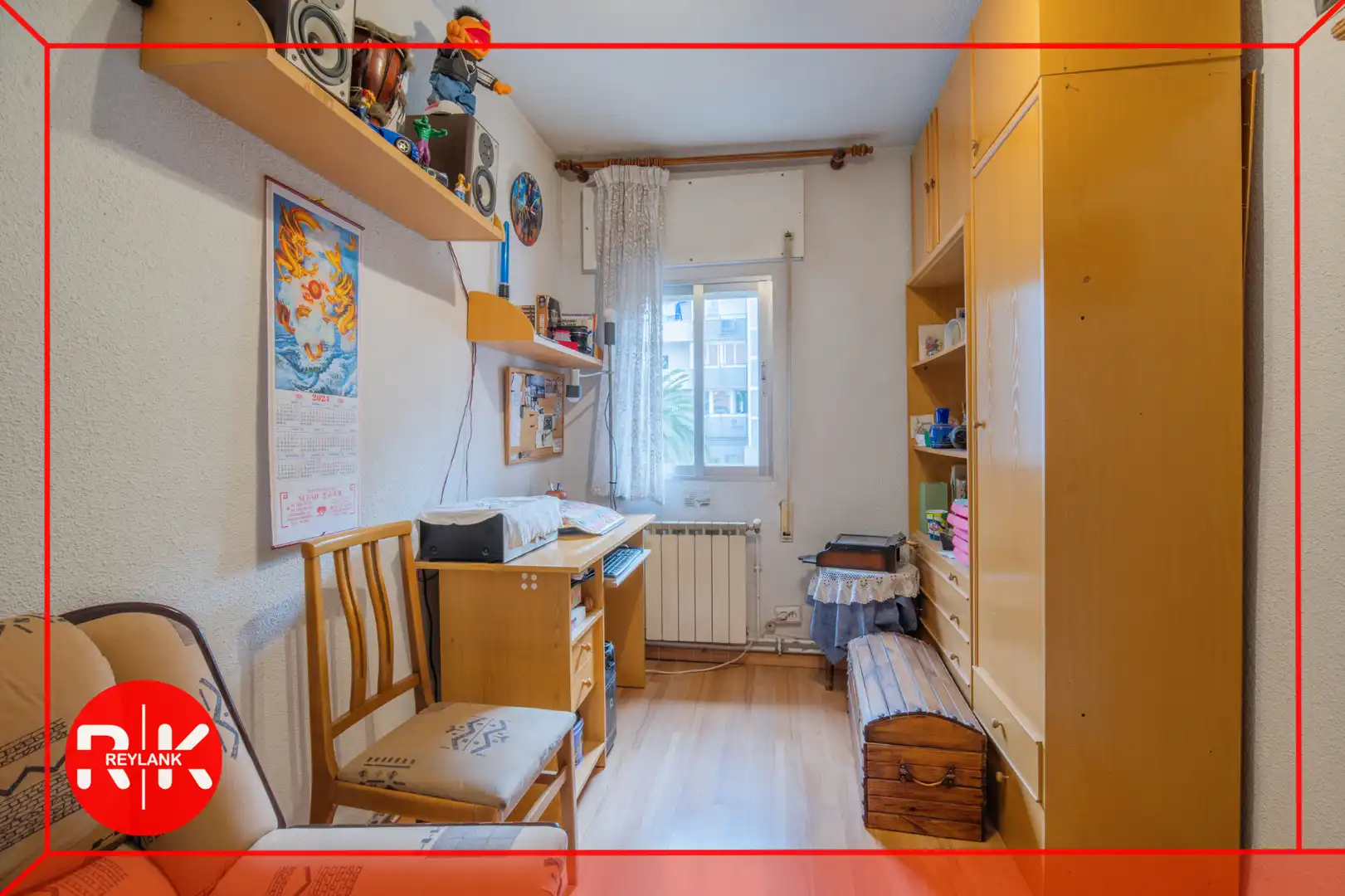 Bedroom of Flat for sale in Madrid  with Heating and Terrace