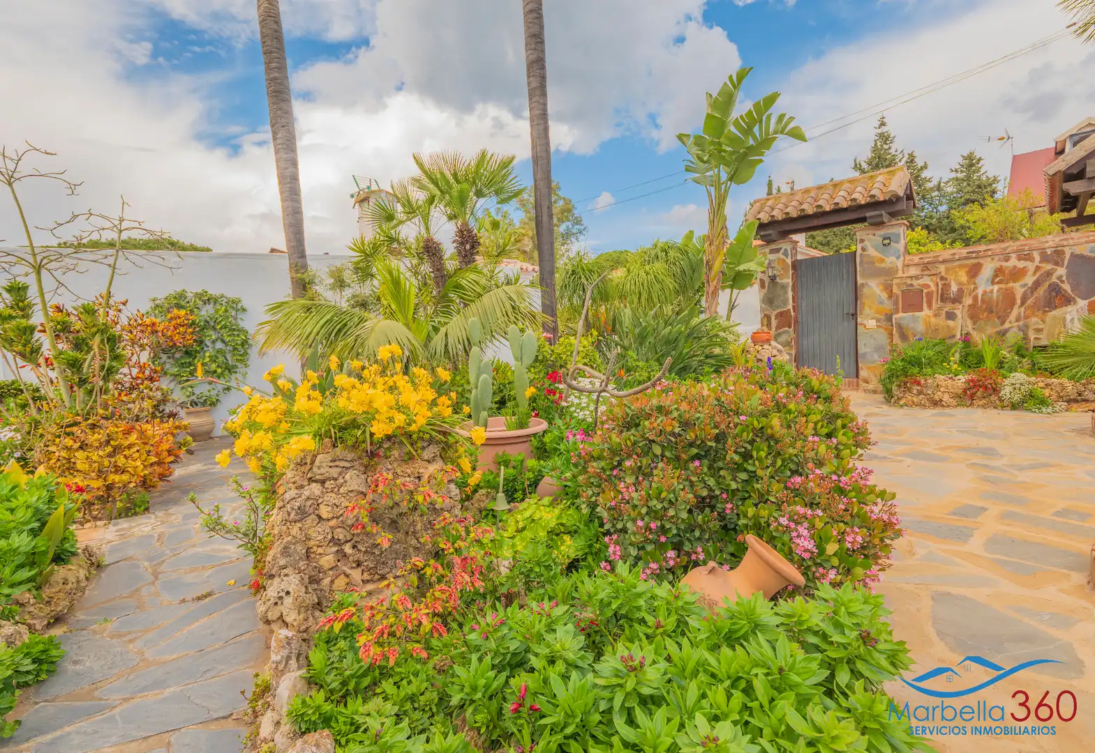 Jardín de Casa o chalet en venta en Marbella con Aire acondicionado, Calefacción y Jardín privado