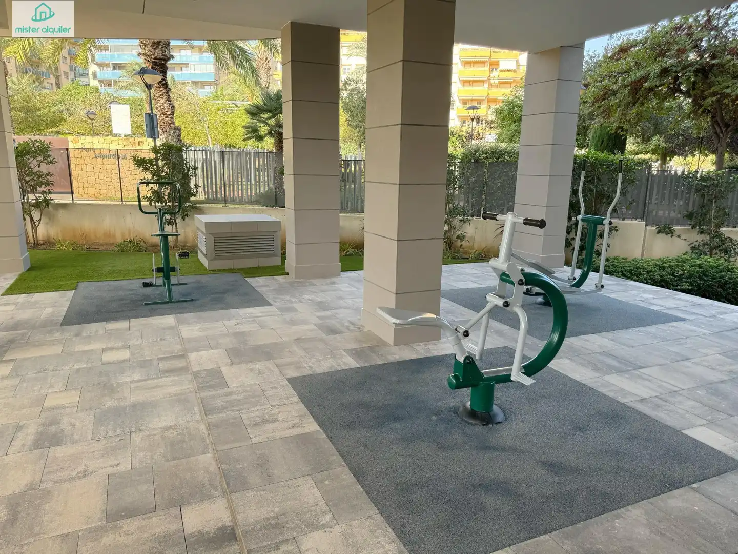 Terrace of Apartments for rent in El Campello  with Air Conditioner, Private garden and Terrace