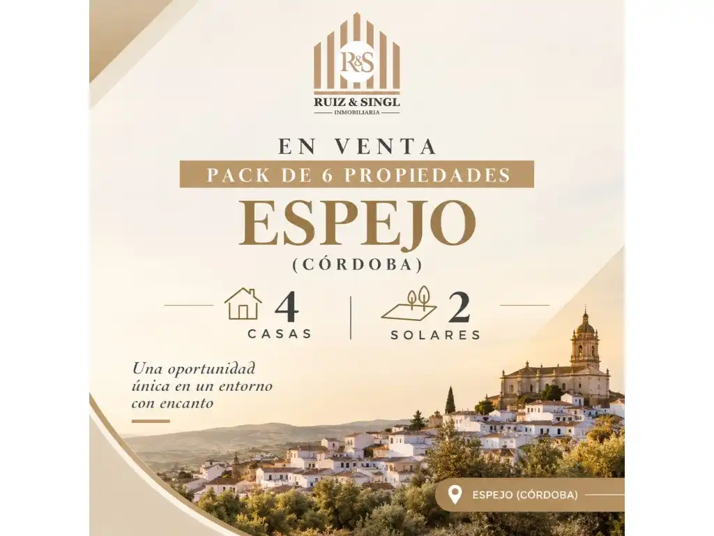 Exterior view of Houses for sale in Espejo, Córdoba