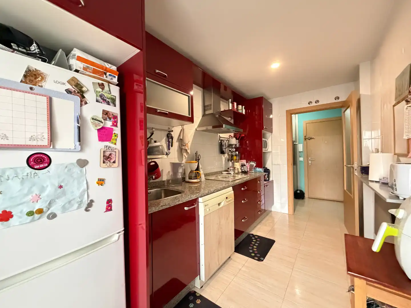 Cocina de Piso en venta en Plasencia con Lavadora y Balcón