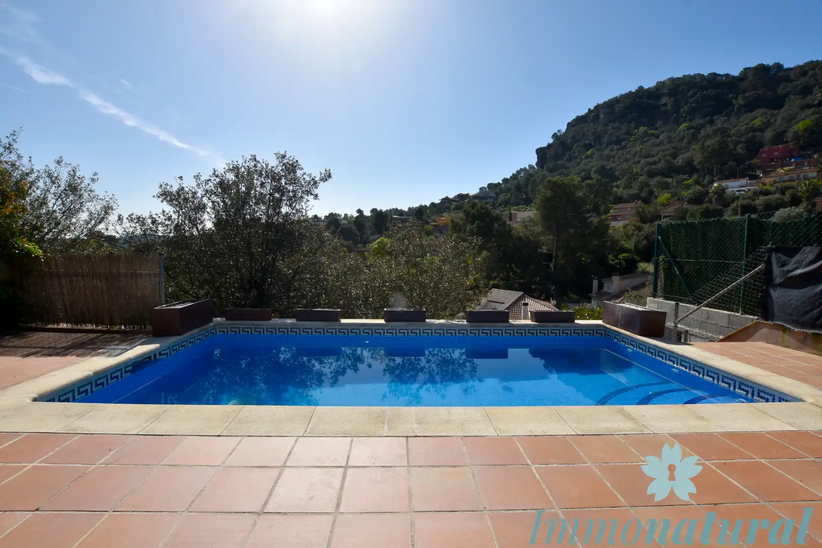 Swimming pool of Houses for sale in Torrelles de Llobregat  with Heating, Terrace and Swimming Pool