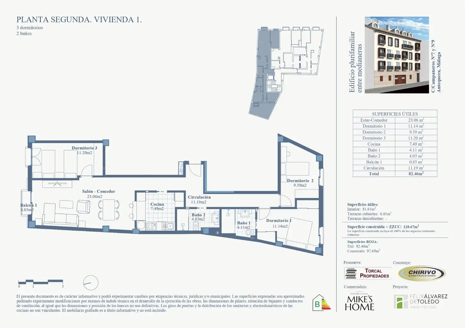 Piso en venta en Antequera