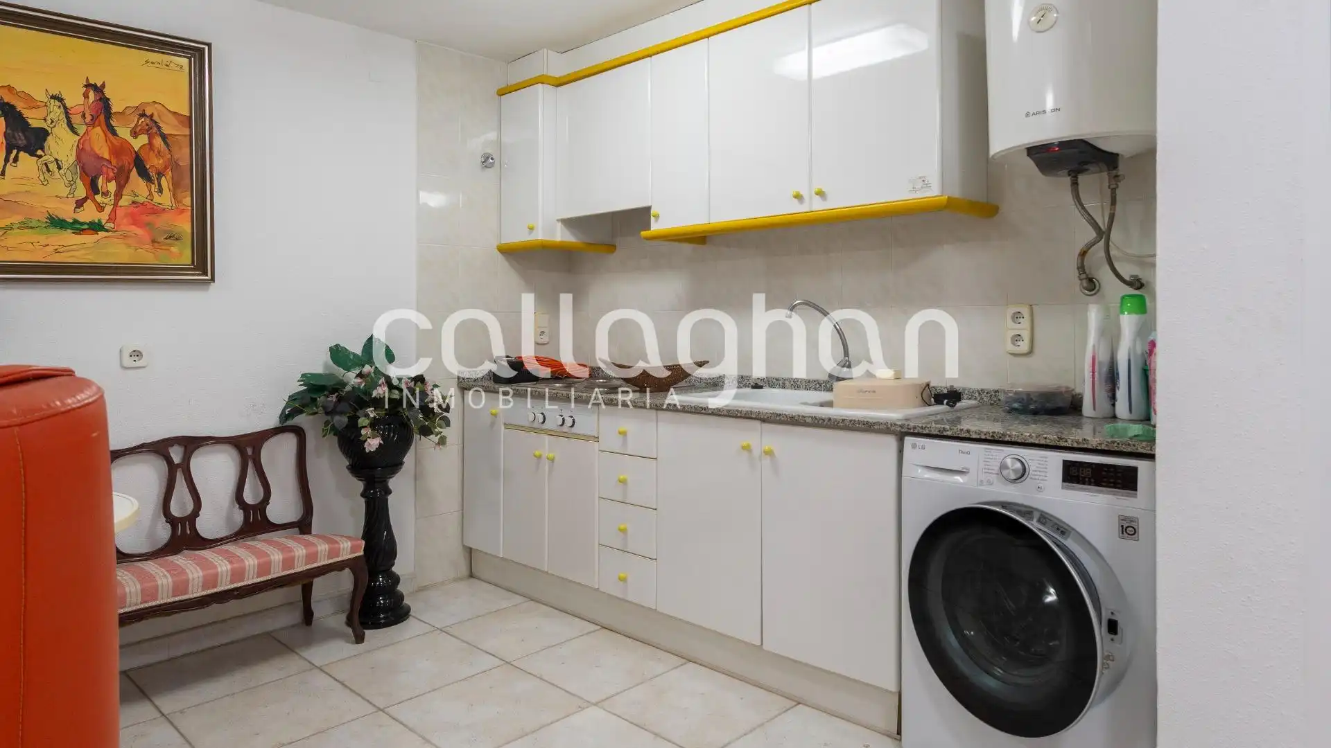 Cocina de Casa o chalet en venta en Gandia con Aire acondicionado, Amueblado y Jacuzzi