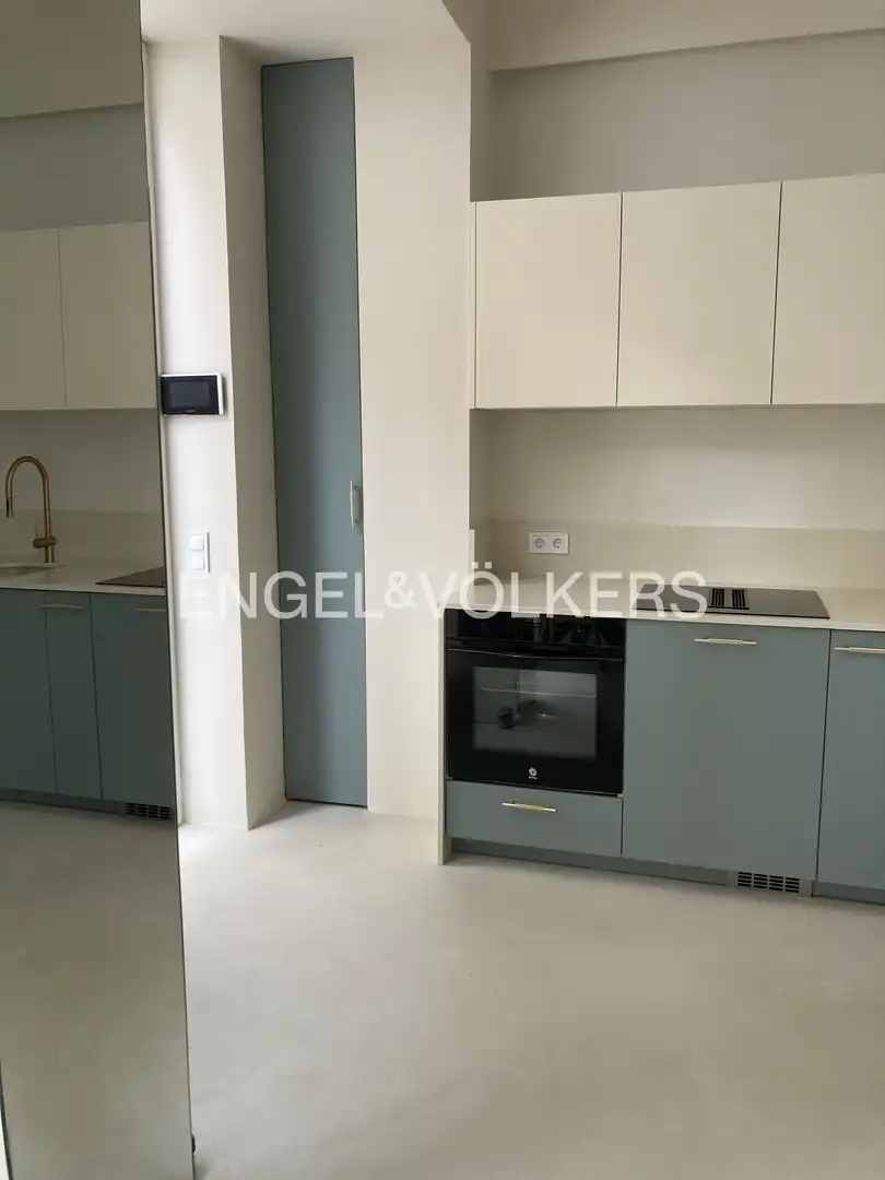 Cuina de Pis de lloguer en Valencia amb Aire condicionat, Calefacció i Terrassa