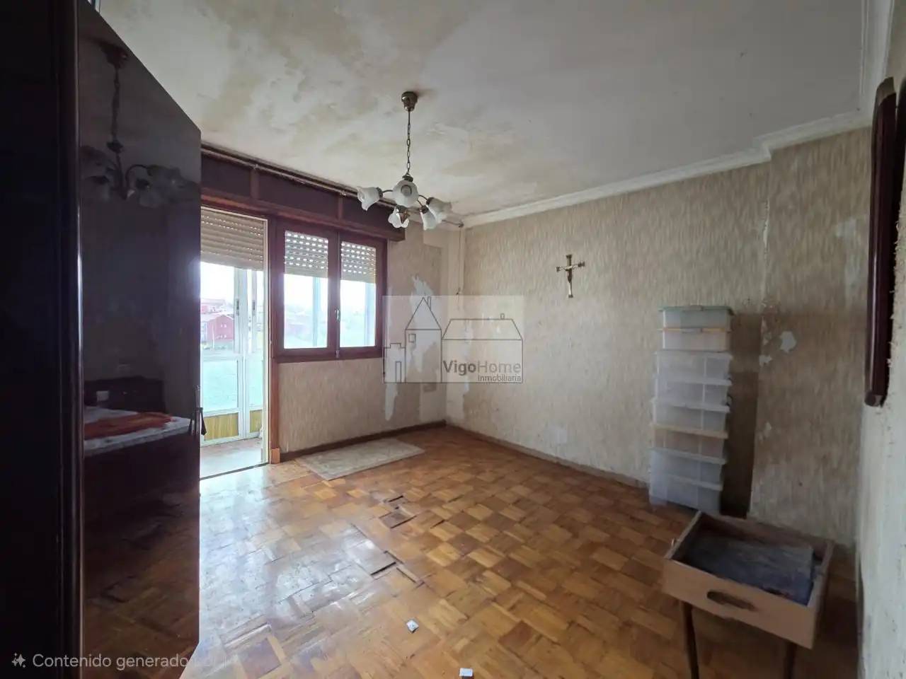 Wohnzimmer von Wohnung zum Verkauf in Vigo  mit Terrasse und Balkon