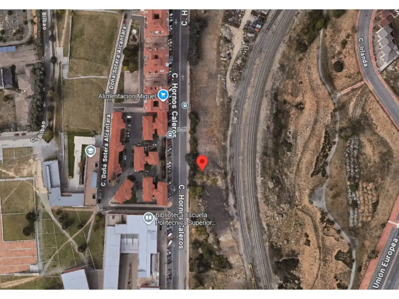 Terreny residencial en venda a Calle hornos de los caleros
