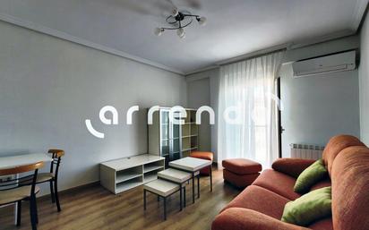 Living room of Flat to rent in  Madrid Capital  with Air Conditioner, Heating and Terrace