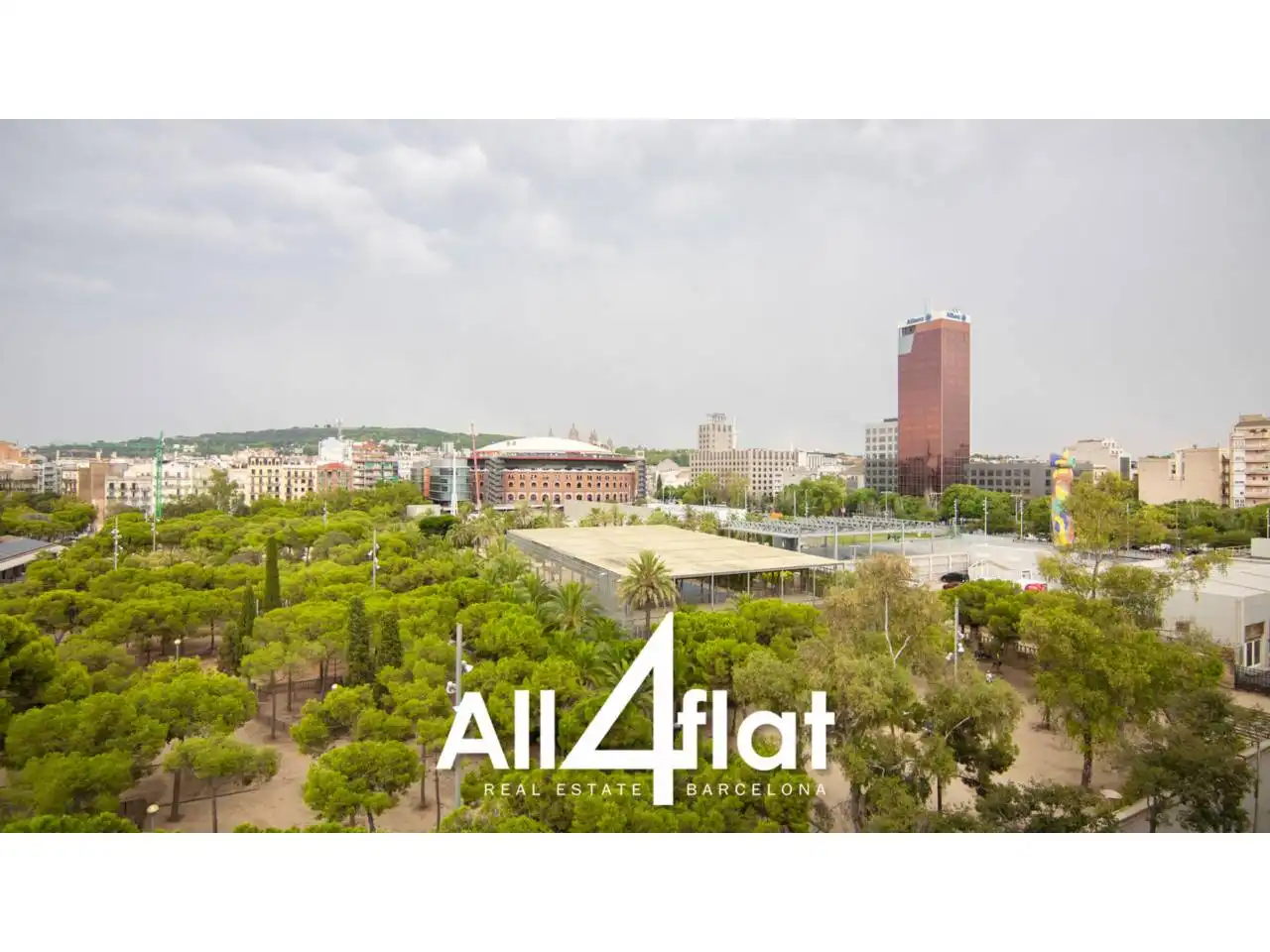 Vista exterior de Pis de lloguer en Barcelona amb Aire condicionat, Calefacció i Moblat