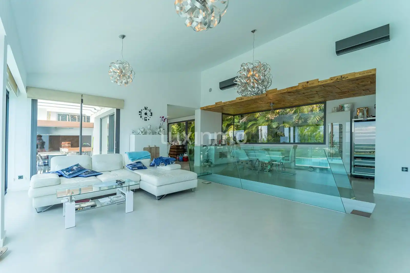 Sala de estar de Casa o chalet en venta en Altea con Aire acondicionado, Calefacción y Jardín privado