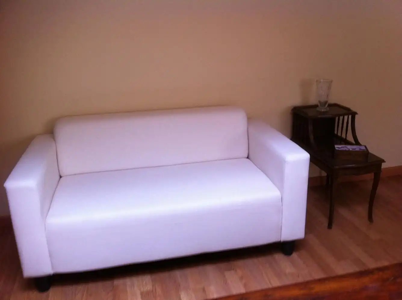 Living room of Attic for rent in Ferrol  with Heating, Parquet flooring and Furnished