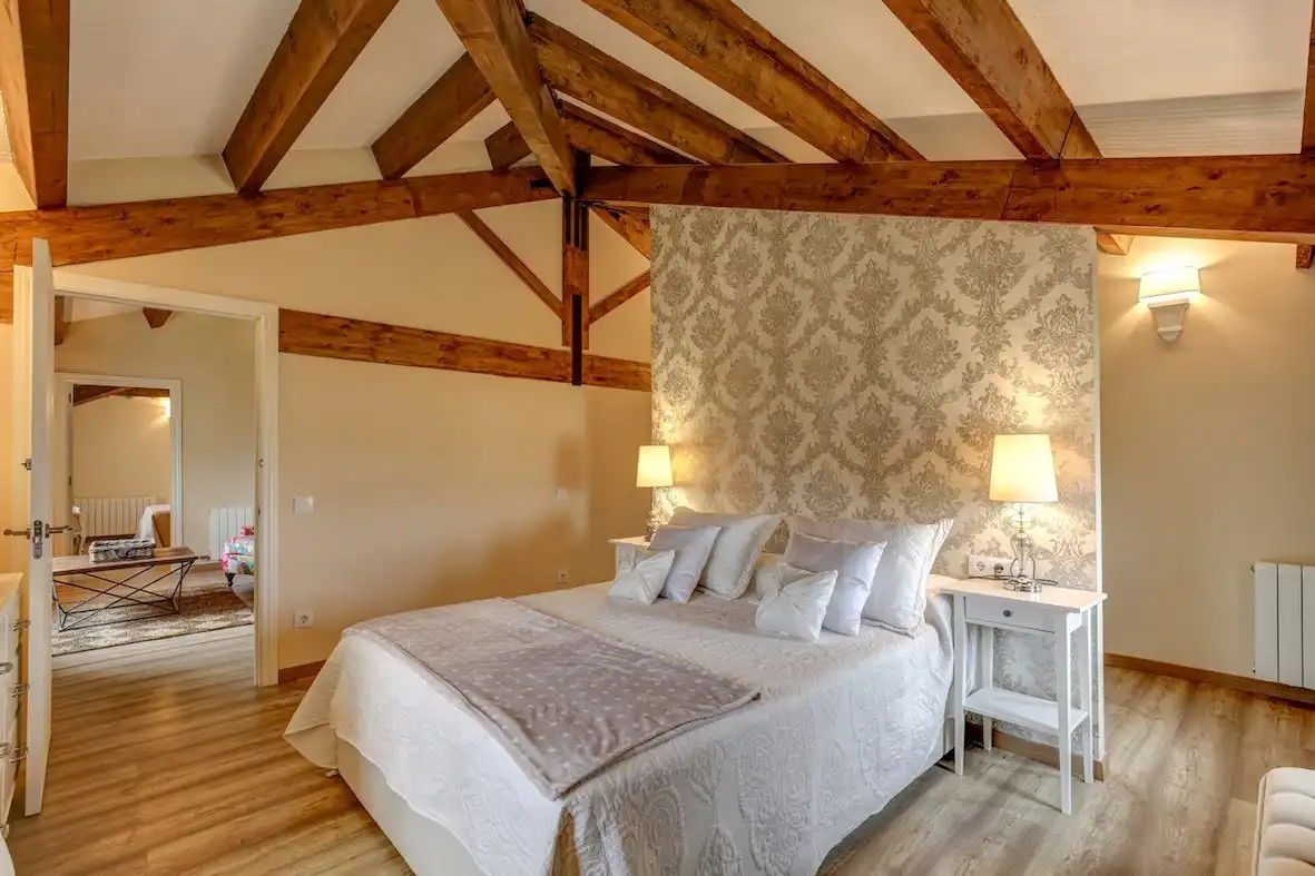 Schlafzimmer von Country house zum Verkauf in Llinars del Vallès mit Klimaanlage, Heizung und Abstellraum