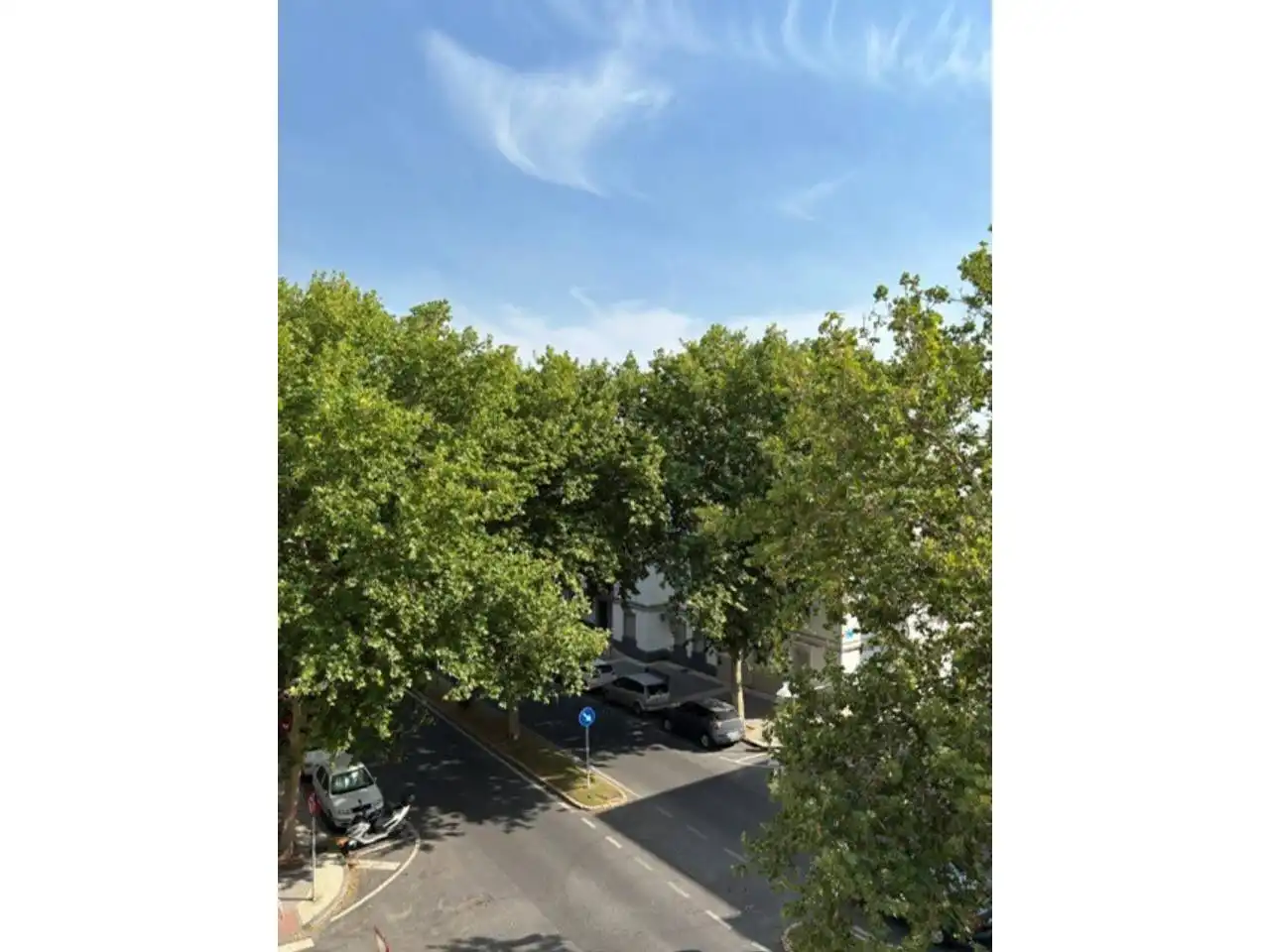 Vista exterior de Piso de alquiler en Huelva con Aire acondicionado, Trastero y Balcón