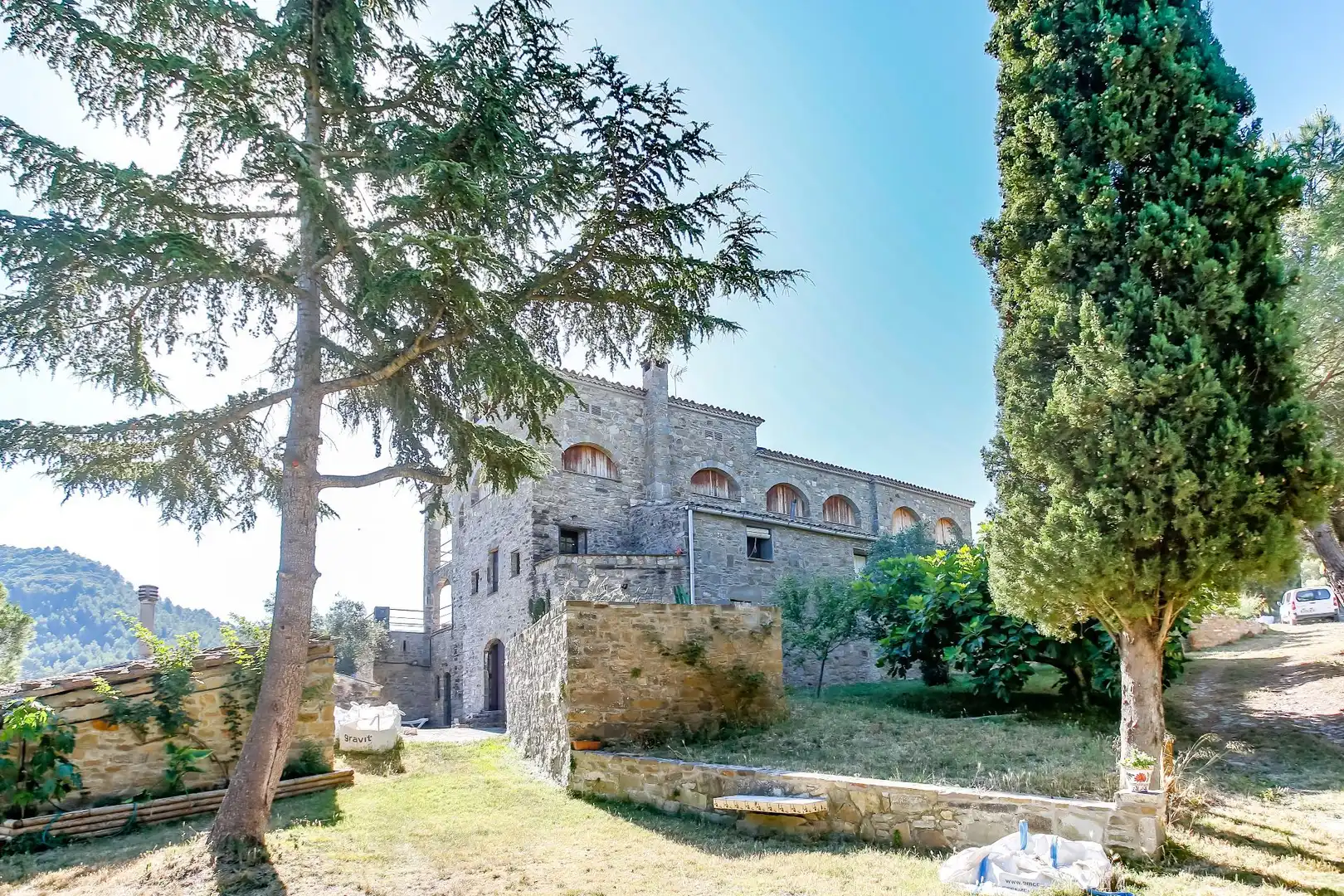 Außenansicht von Country house zum Verkauf in Sant Vicenç de Castellet mit Heizung, Privatgarten und Terrasse