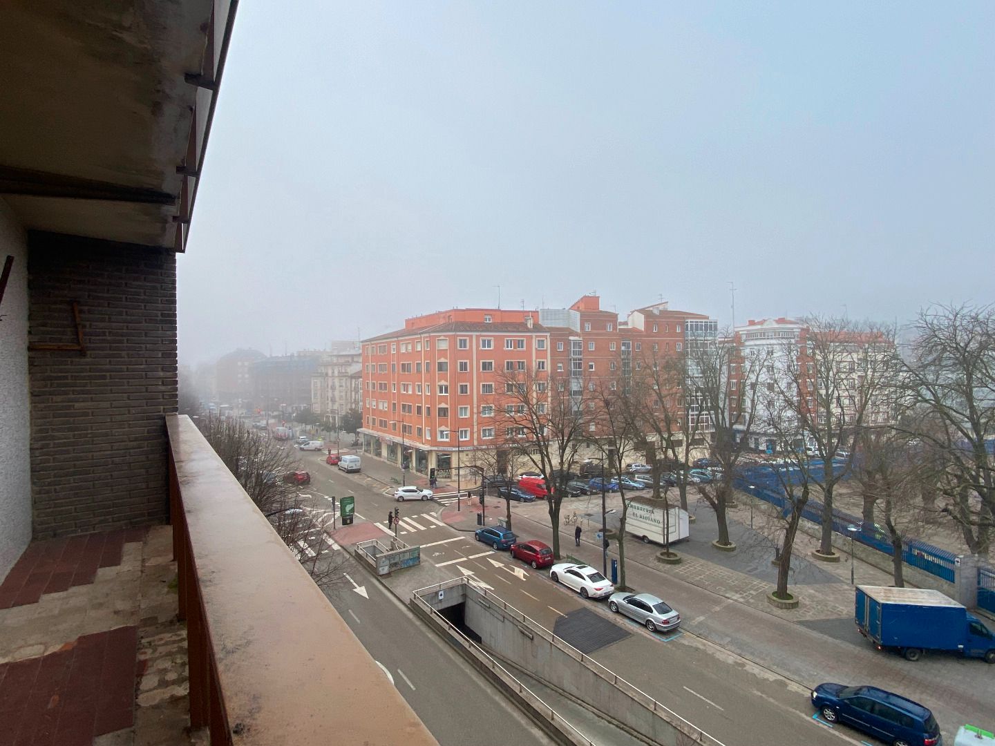 Exterior view of Flat for sale in Burgos Capital  with Heating, Parquet flooring and Terrace