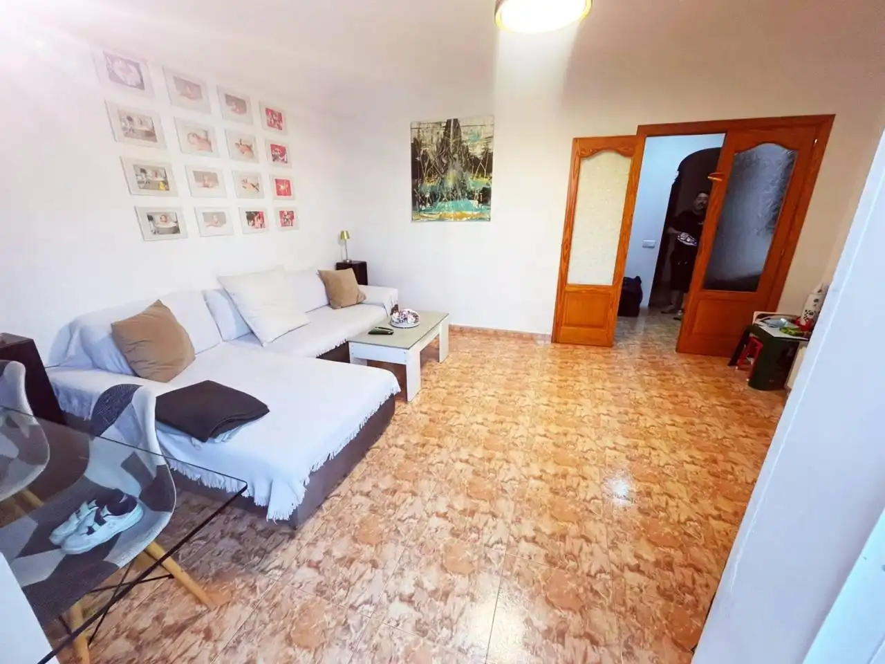 Außenansicht von Wohnung zum Verkauf in  Palma de Mallorca mit Klimaanlage und Balkon