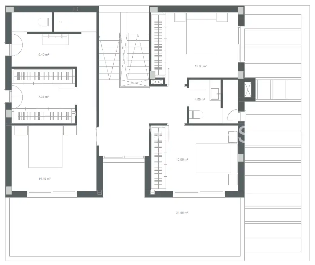Maison avec piscine à vendre à La Granadella  - Costa Nova, imagen 25