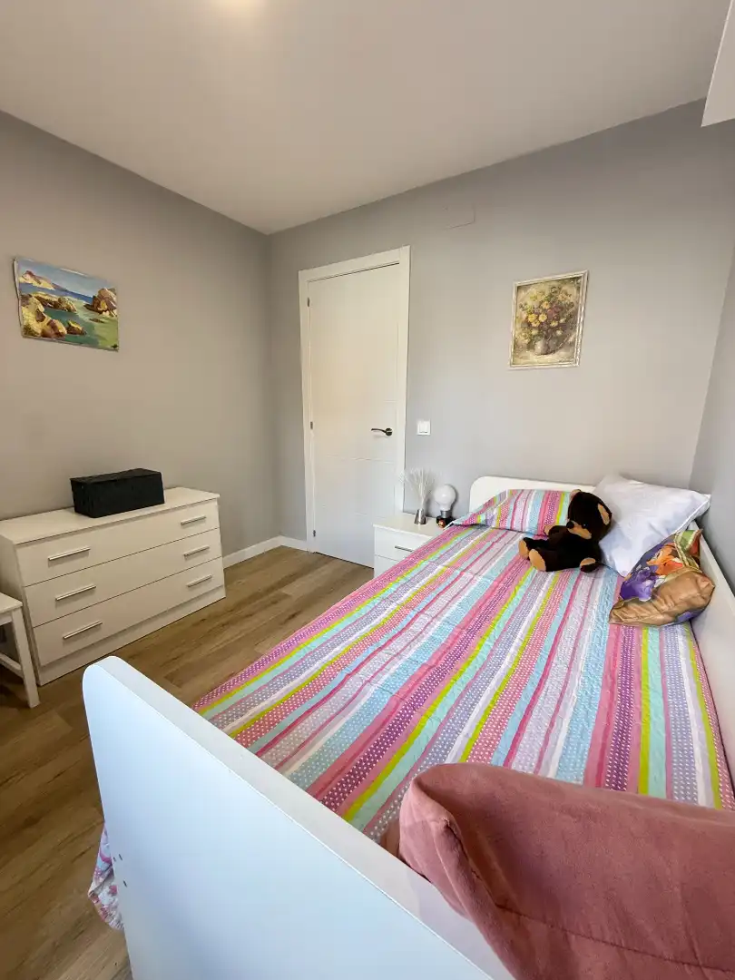 Bedroom of Flat for sale in Madrid  with Heating, Terrace and Storage room