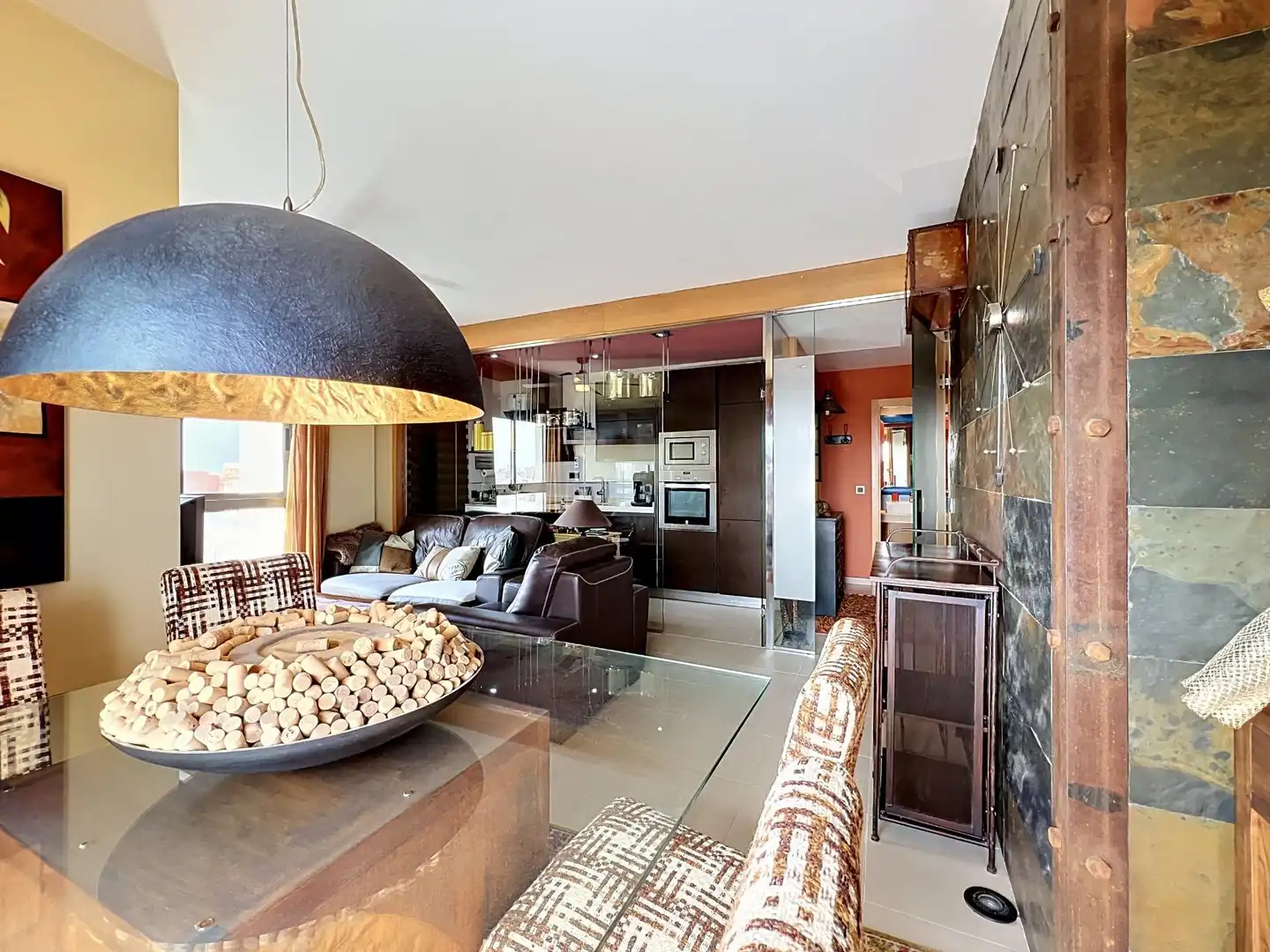 Sala de estar de Piso en venta en Almería con Aire acondicionado, Calefacción y Terraza