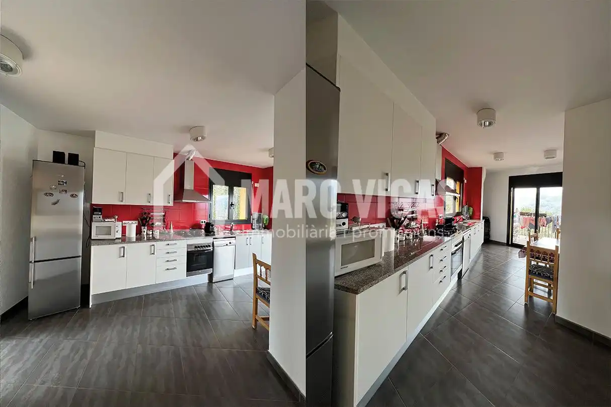 Cocina de Casa o chalet en venta en Arbúcies con Calefacción, Jardín privado y Terraza
