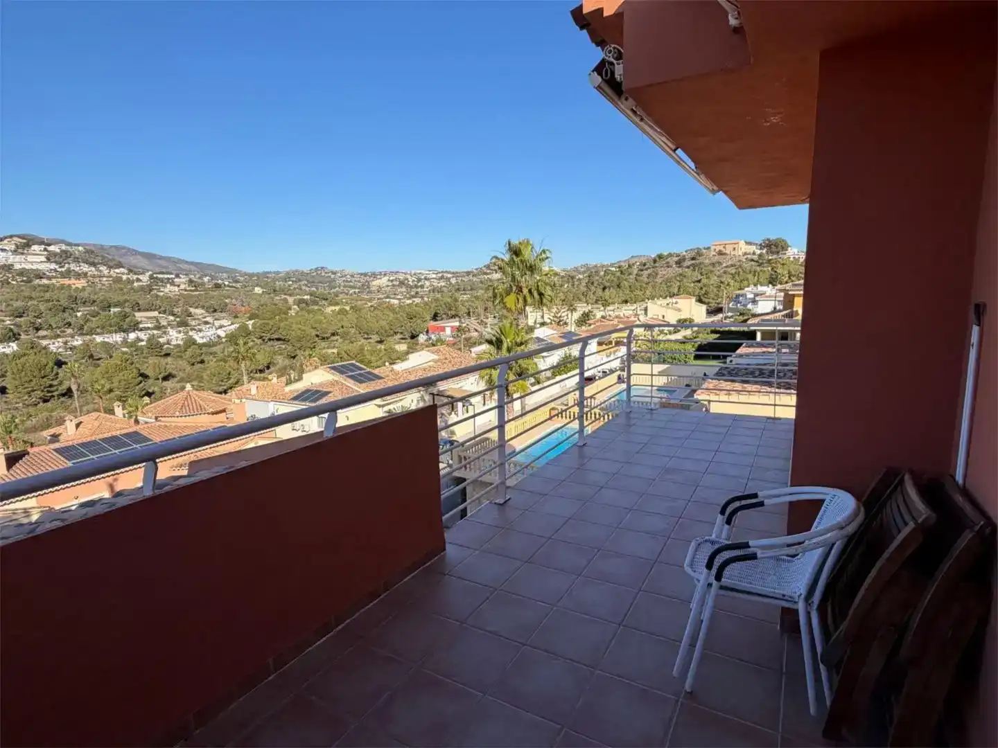 Terrassa de Casa o xalet en venda en Calpe / Calp amb Aire condicionat, Piscina i Balcó