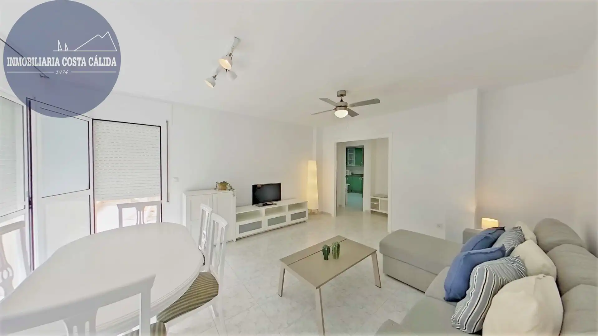 Sala de estar de Piso en venta en Águilas con Amueblado, Horno y Microondas
