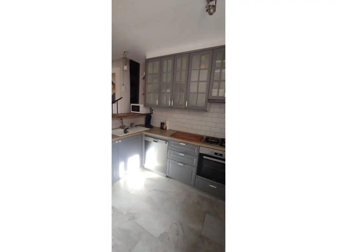 Cuina de Casa o xalet en venda en Alicante / Alacant amb Aire condicionat, Jardí privat i Terrassa