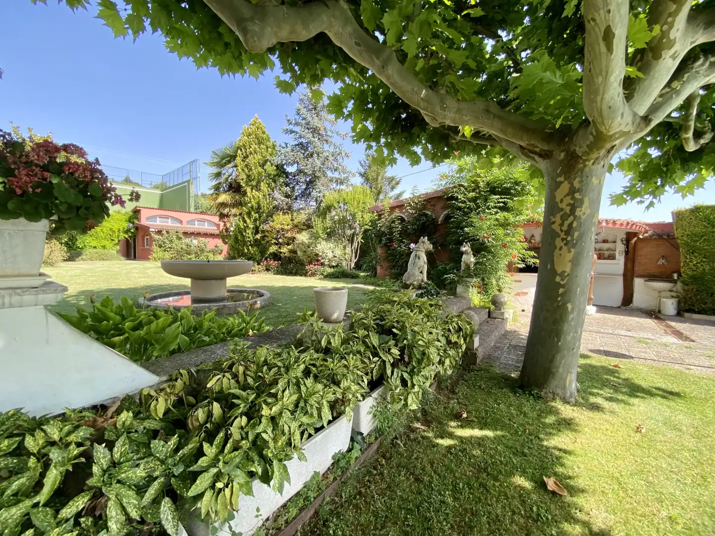 Jardí de Casa o xalet en venda en Nalda amb Calefacció, Jardí privat i Terrassa