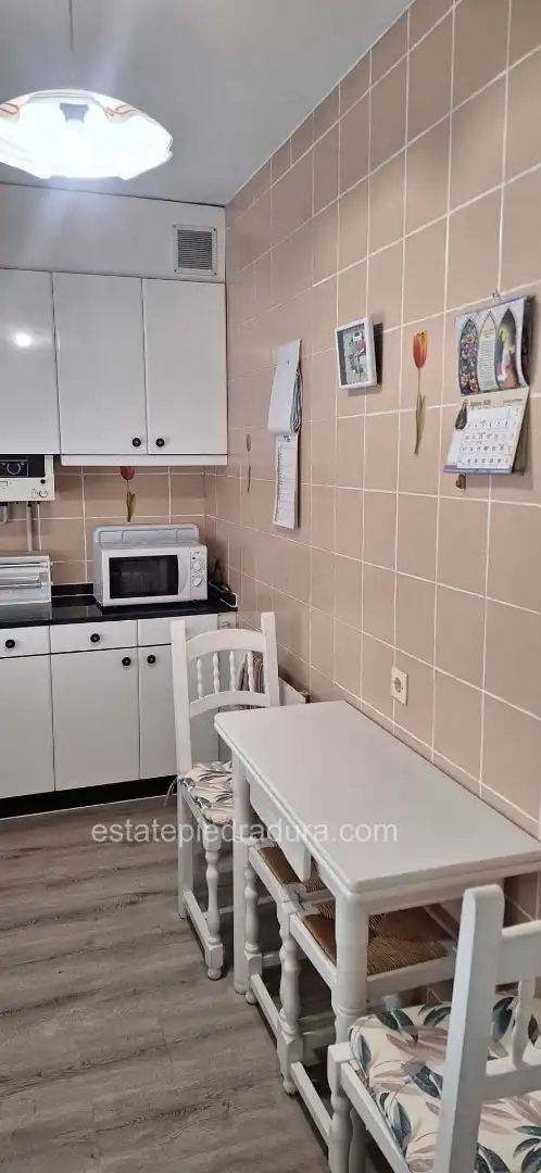 Küche von Wohnung zum Verkauf in Santiago de Compostela  mit Terrasse, Abstellraum und Möbliert