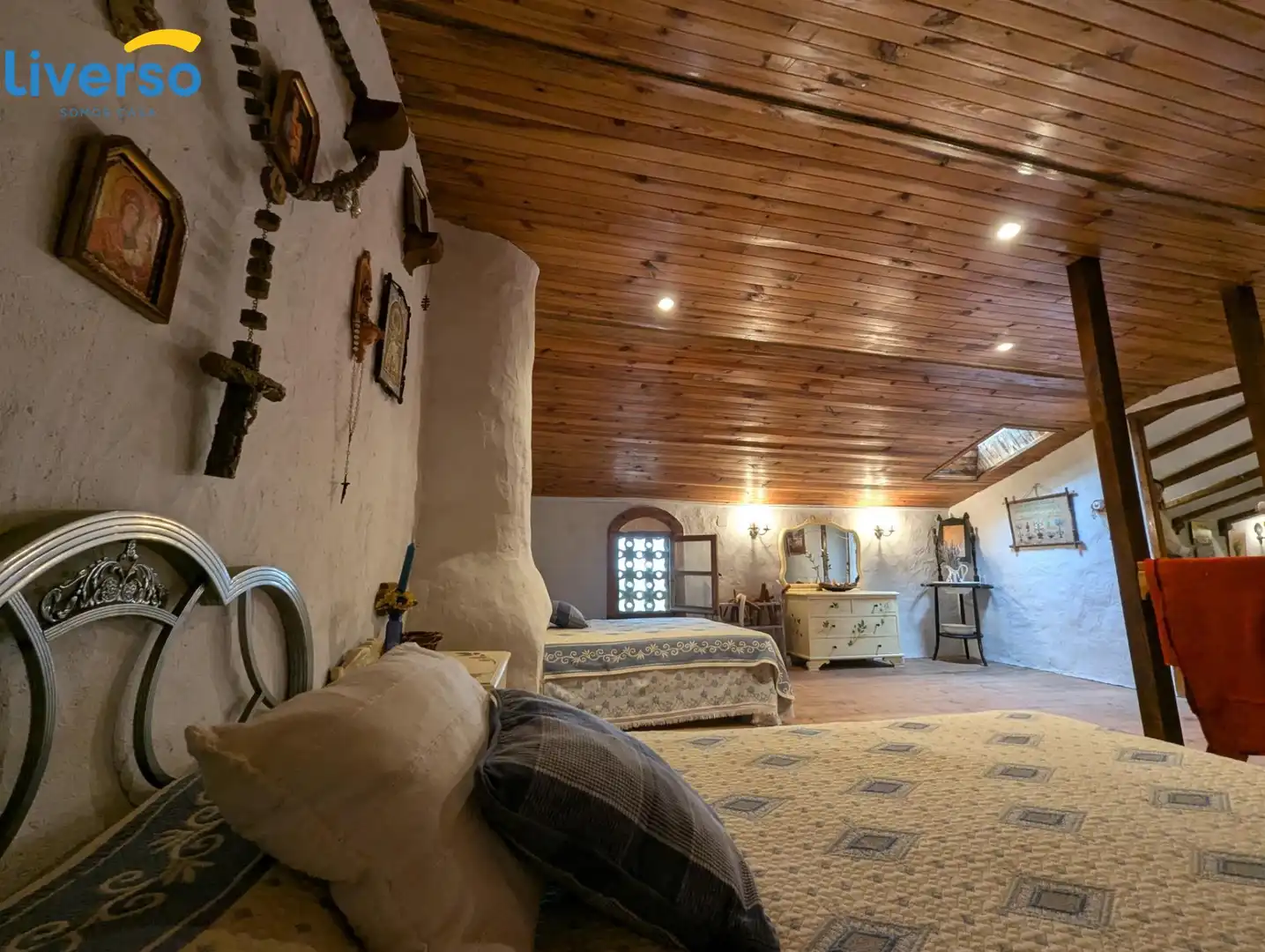 Bedroom of Country homes for sale in Fuentespina  with Private garden, Terrace and Furnished
