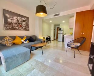 Living room of Flat to rent in Alicante / Alacant  with Air Conditioner, Heating and Furnished