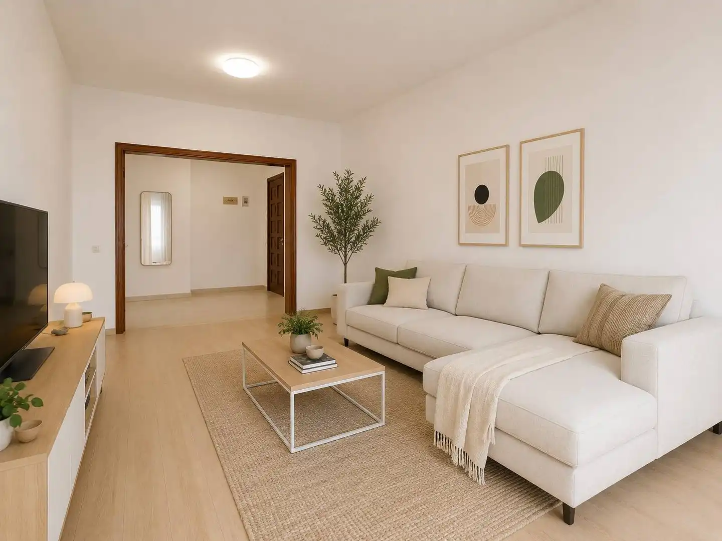 Sala d'estar de Pis en venda en Las Palmas de Gran Canaria amb Terrassa, Traster i Balcó