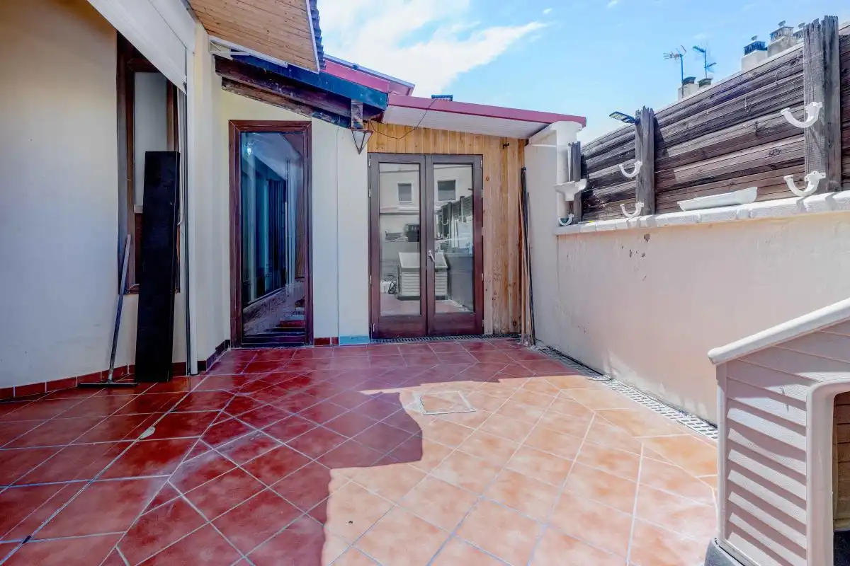 Terraza de Casa adosada en venta en Aznalcázar con Aire acondicionado, Calefacción y Jardín privado