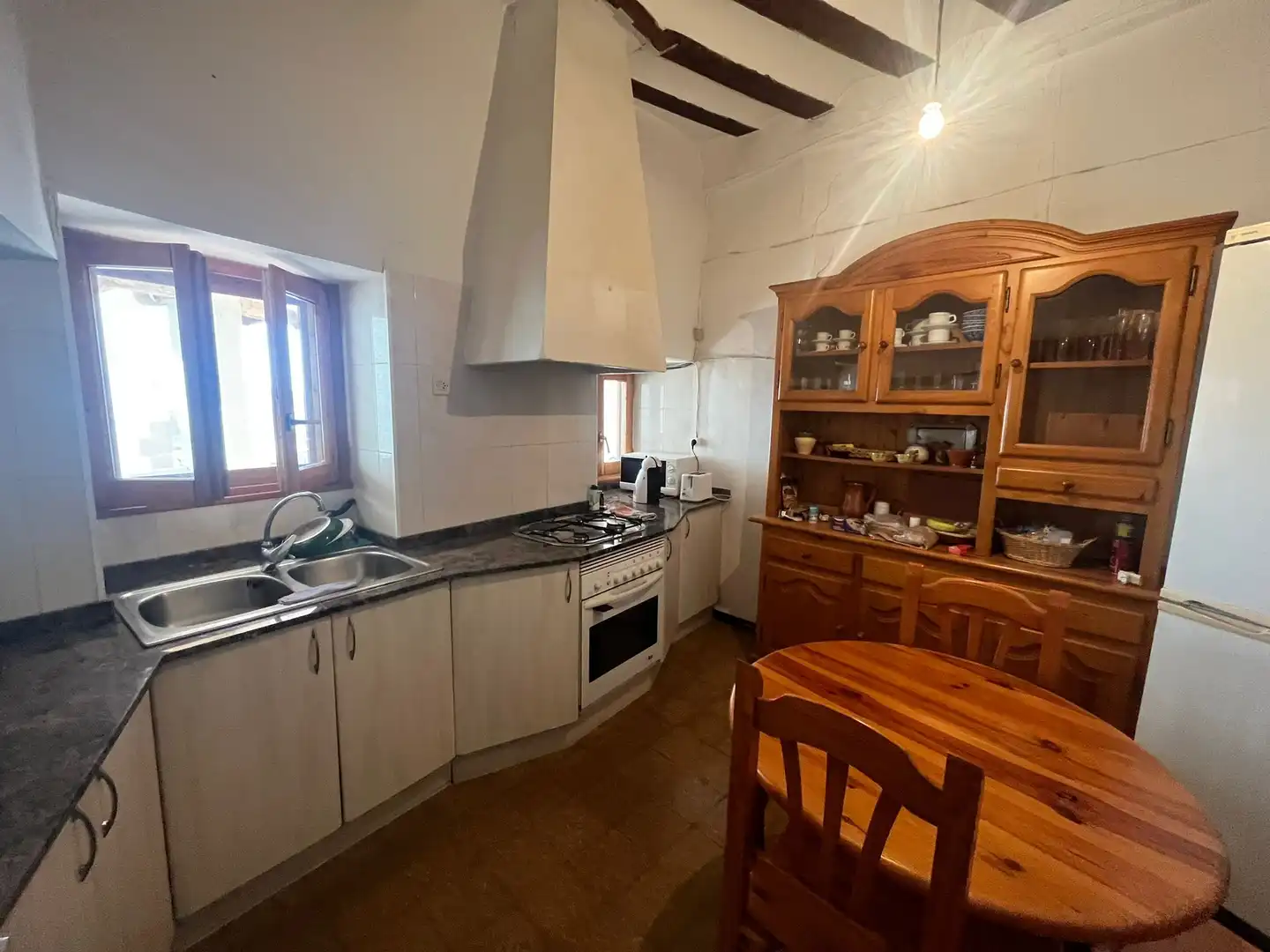 Kitchen of Houses for sale in Peñarroya de Tastavins  with Terrace and Furnished