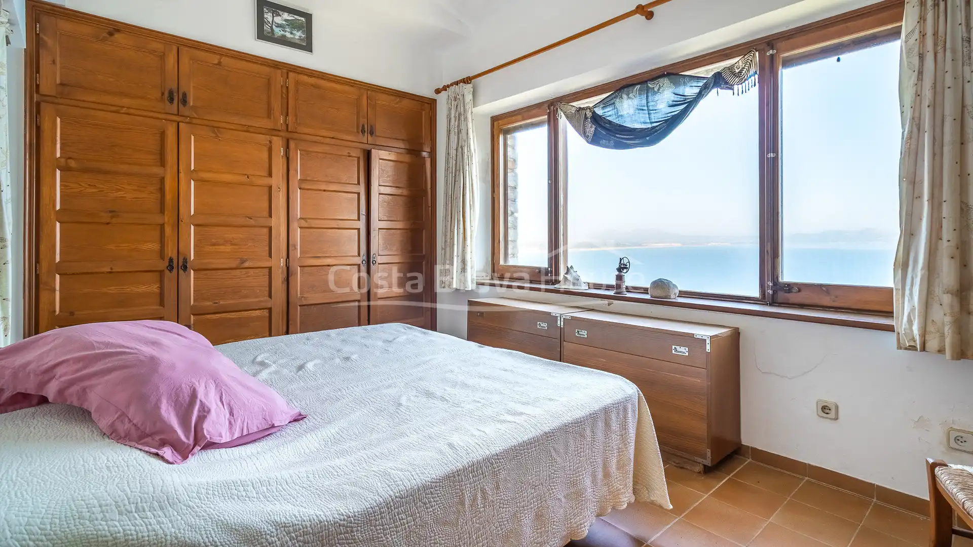 Schlafzimmer von Haus oder Chalet zum Verkauf in Begur mit Heizung, Privatgarten und Terrasse