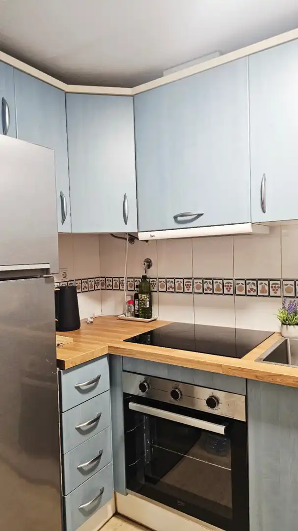 Cocina de Dúplex de alquiler en Santa Pola con Aire acondicionado, Calefacción y Terraza