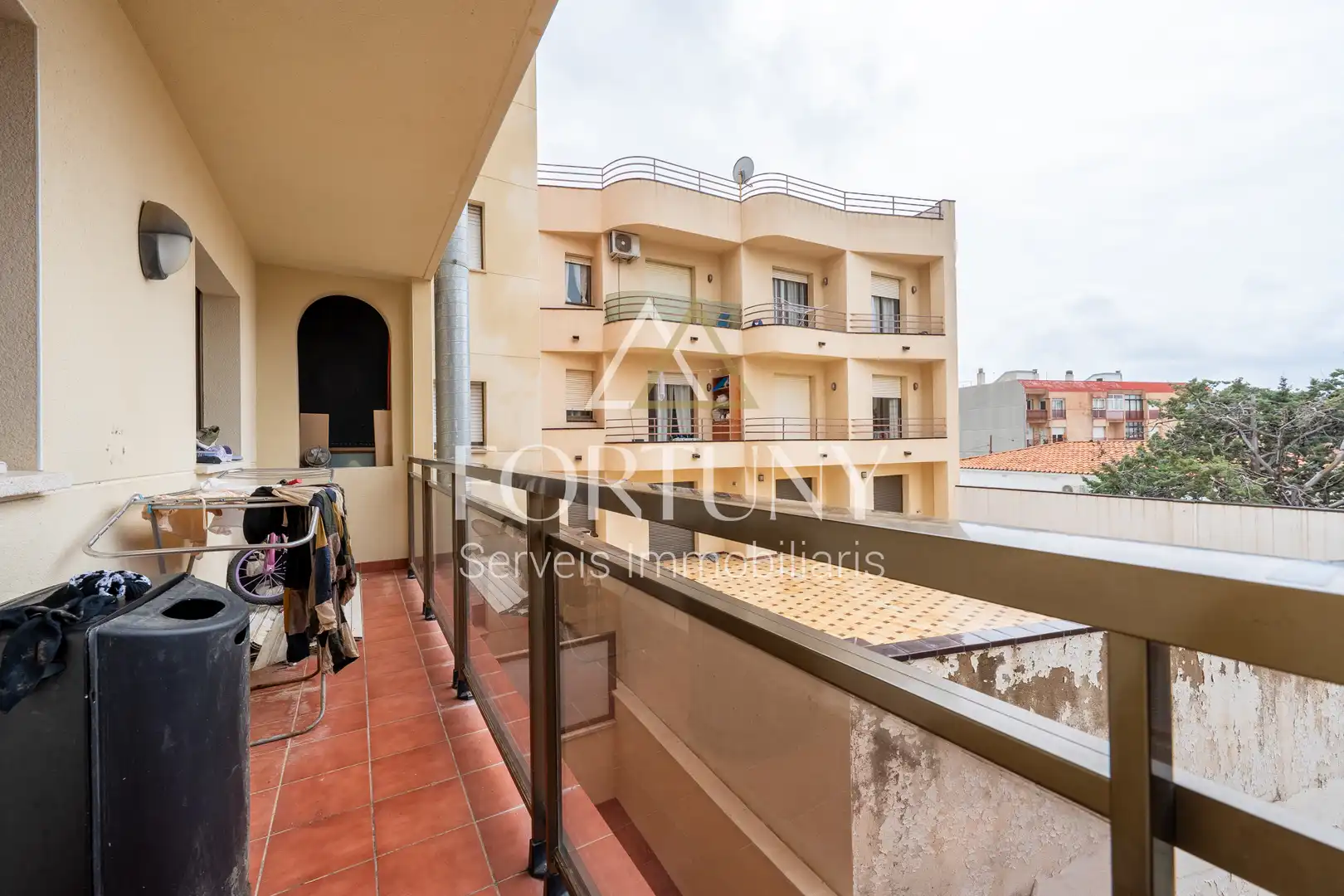 Balcony of Flat for sale in Vandellòs i l'Hospitalet de l'Infant  with Air Conditioner