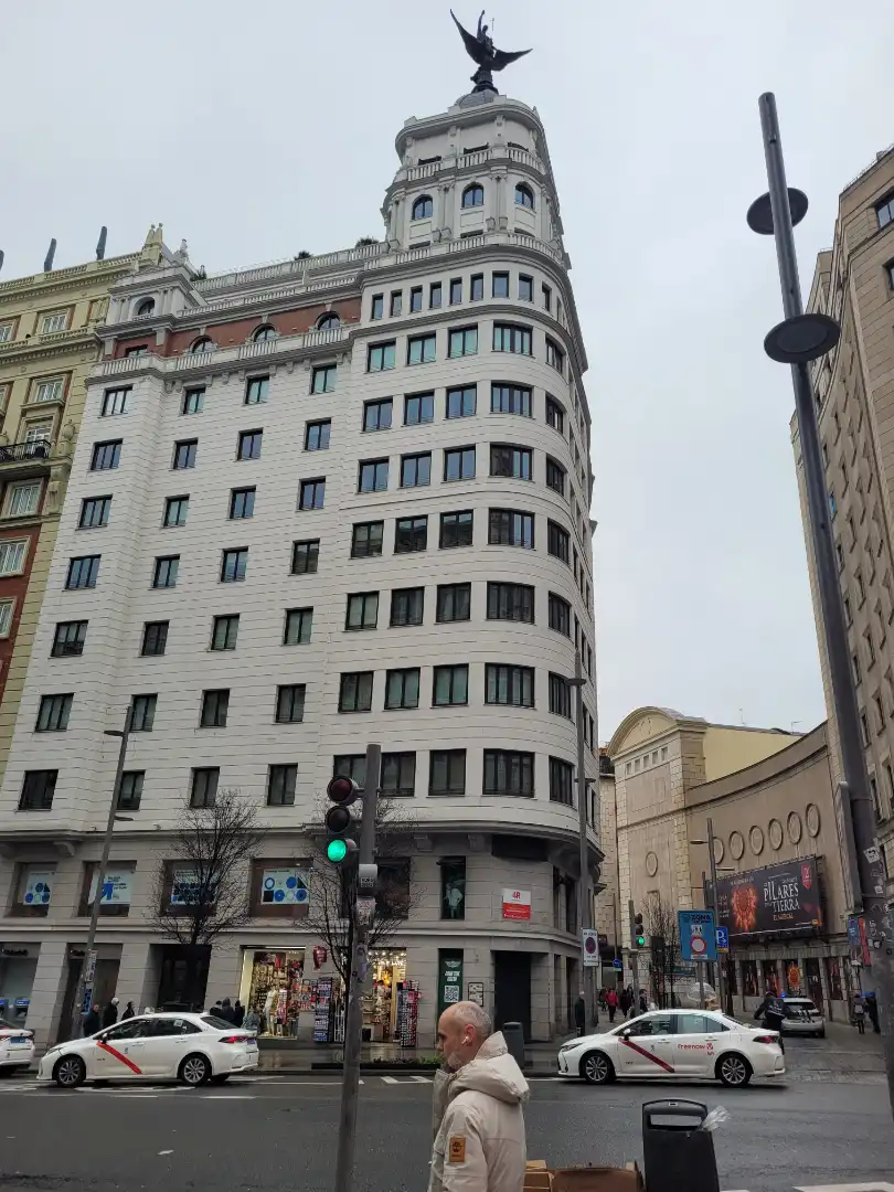 Vista exterior de Garaje en venta en Madrid