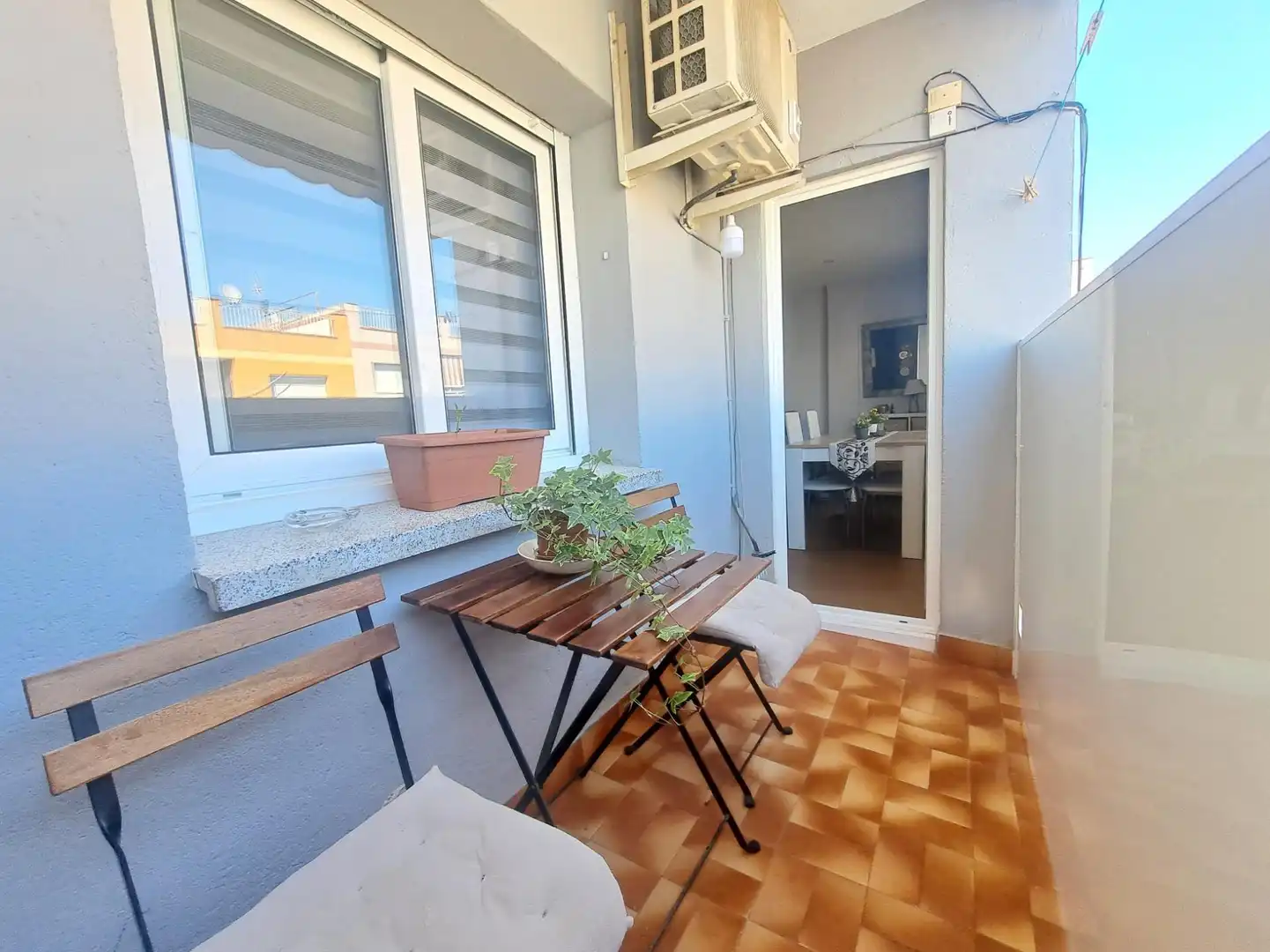Balcony of Attic for sale in Sant Andreu de la Barca  with Air Conditioner, Heating and Storage room