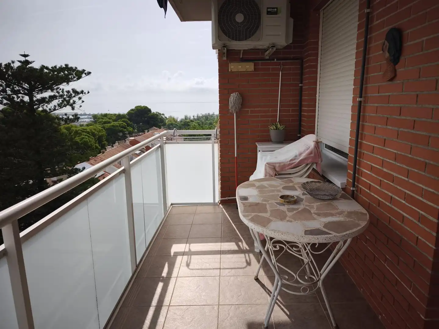 Balcony of Flat for rent in La Ràpita  with Terrace and Furnished