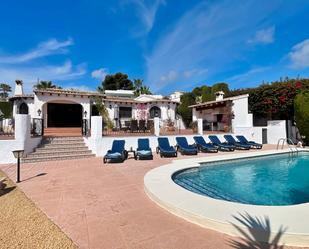 Piscina de Casa o xalet en venda en Benissa amb Aire condicionat, Calefacció i Jardí privat
