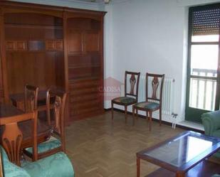 Living room of Flat for sale in Salamanca Capital  with Heating, Parquet flooring and Furnished