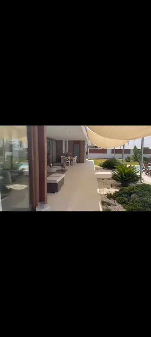 Terraza de Casa o chalet en venta en Mairena del Aljarafe con Aire acondicionado, Calefacción y Jardín privado