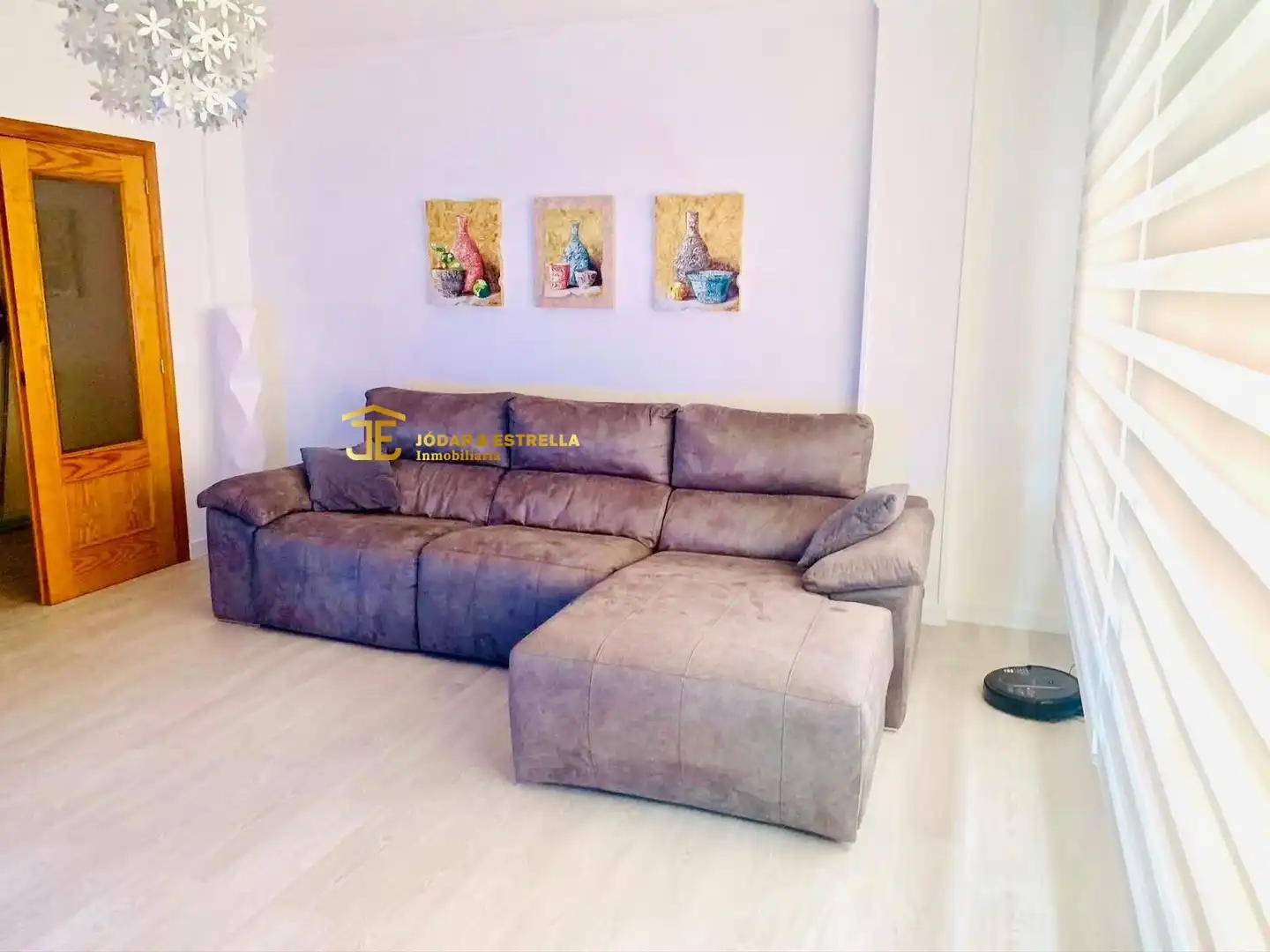 Living room of Flat for sale in Lorca  with Air Conditioner, Storage room and Furnished