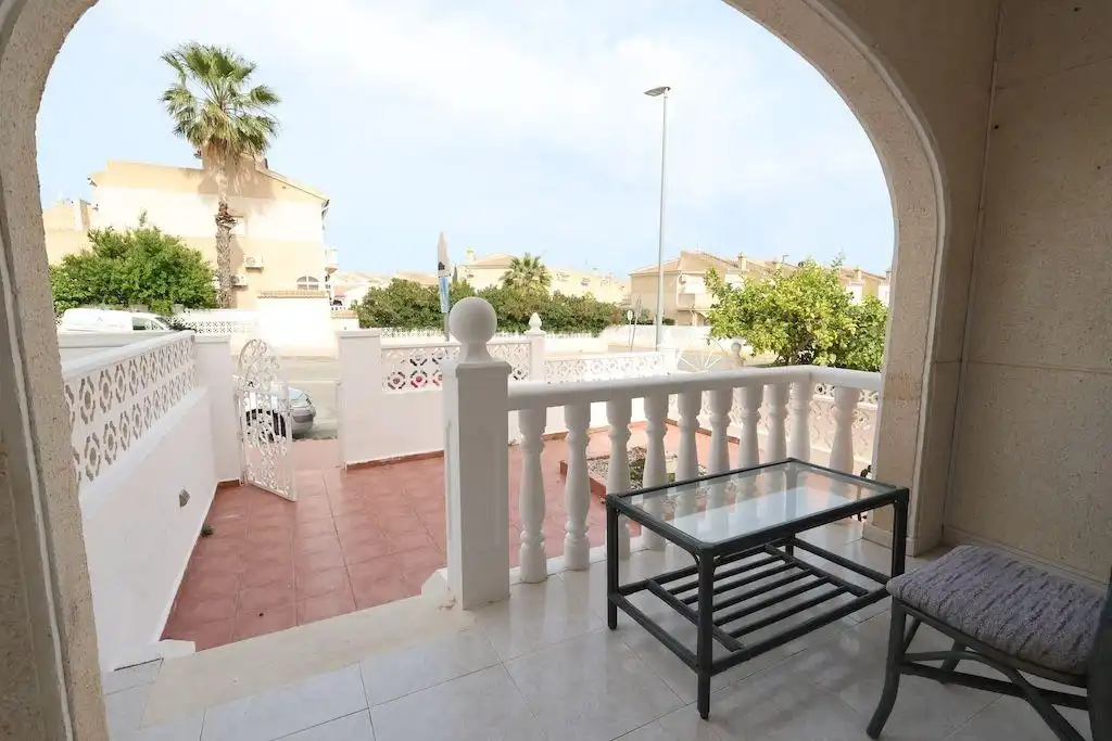 Terrassa de Casa adosada en venda en Rojales amb Terrassa, Traster i Piscina