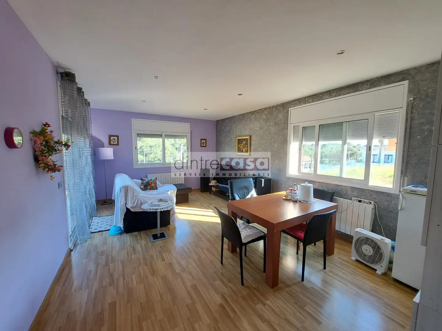 Living room of Houses for sale in Tordera  with Heating, Parquet flooring and Terrace