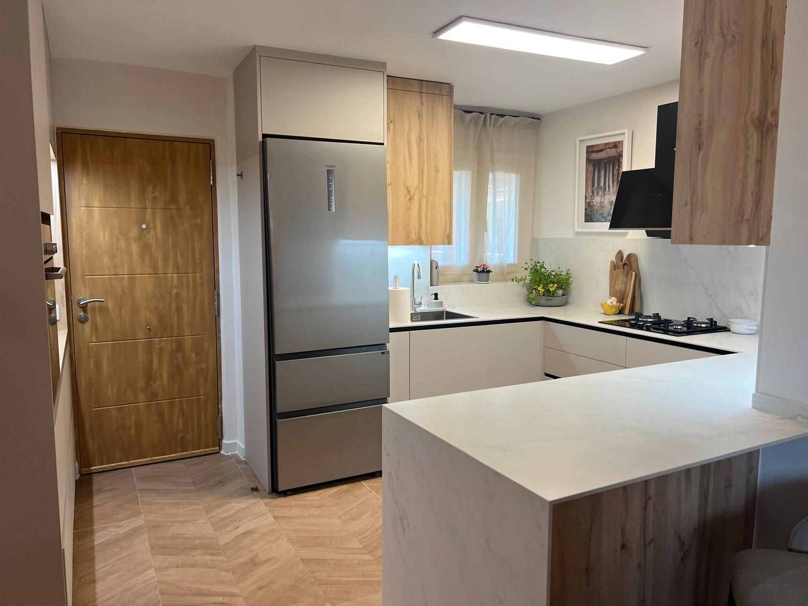 Kitchen of Flat for sale in Orihuela  with Air Conditioner, Terrace and Furnished