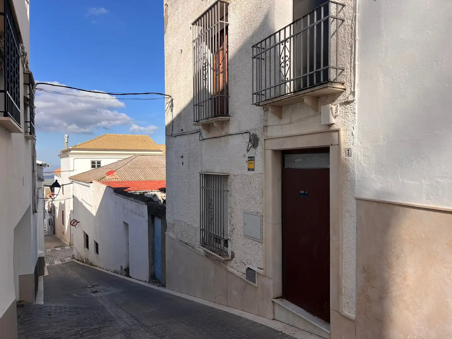 Vista exterior de Casa adosada en venda en Estepa amb Terrassa